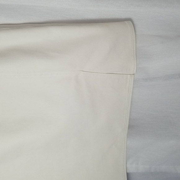 Jennifer Dule Clean, White Denim Mini Skirt & Liz Claiborne Top Small, $55 - Picture 11 of 14